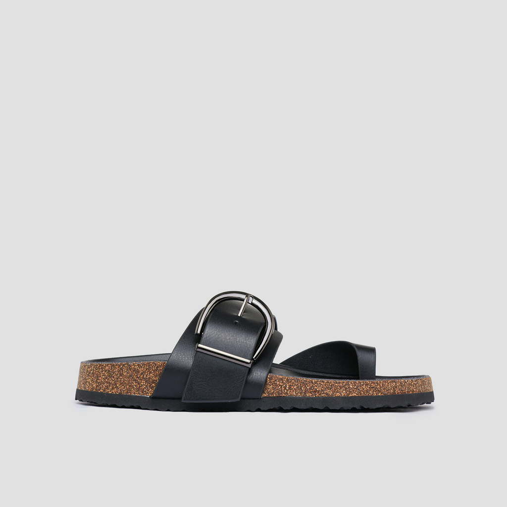 Nevada Buckle Sandal Slipper Wanita 122069379