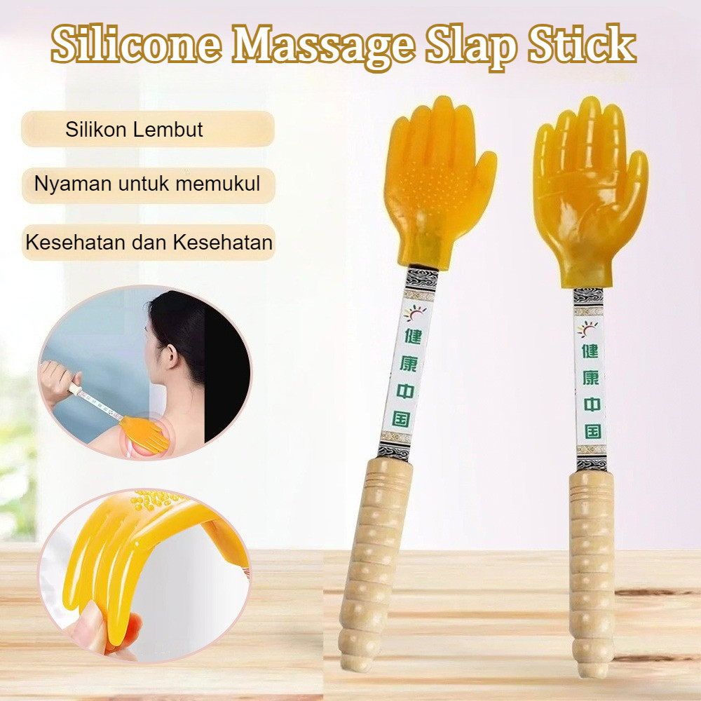 tangga punggung bahu alat telapak silikon kecil pijat Meridian multifungsi alat pijat rumah pijat pa