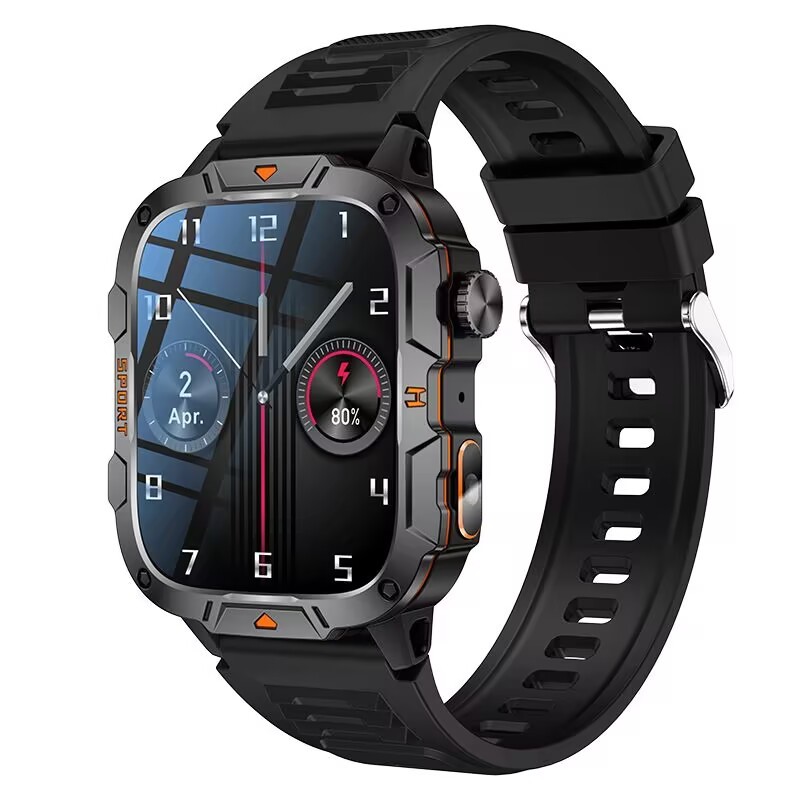 for OPPO Find N5 X8 Ultra Reno13 Pro A5 Pro F29 Smart Watch LED Flashlight Bluetooth Calling Smartwa