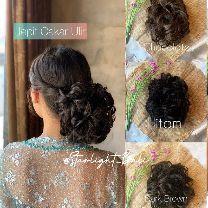 %_ IMC _% Starlight Bali || Jepit Cakar ulir ( rambut halus ) / Sirkam Polosan Rambut Premium Halus 