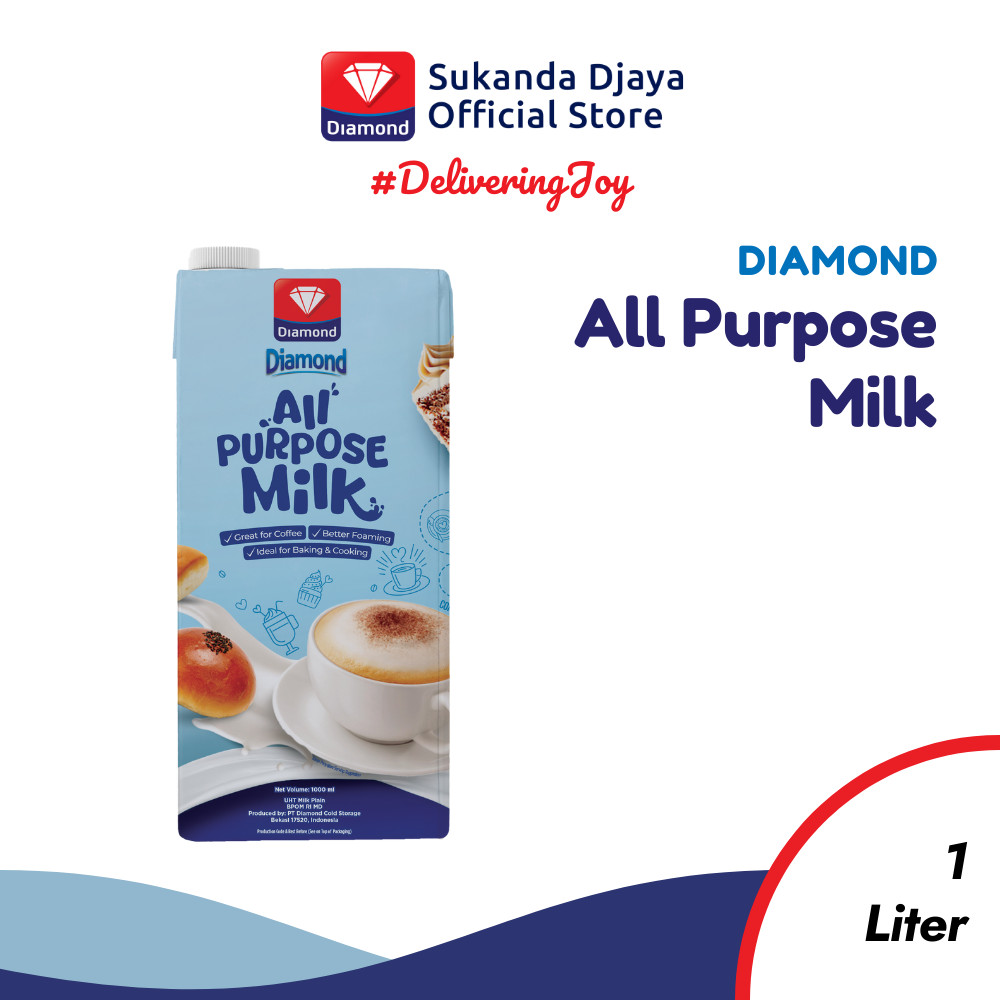 

Diamond Milk Susu UHT All Purpose 1 L