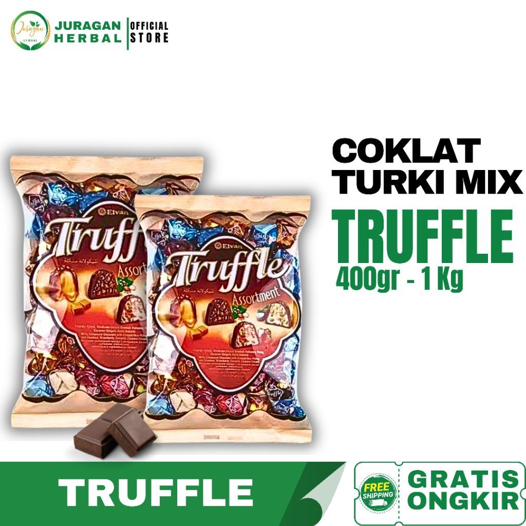 

COKLAT TRUFFLE | COKLAT TURKI ORI CRUNCHY & LUMER