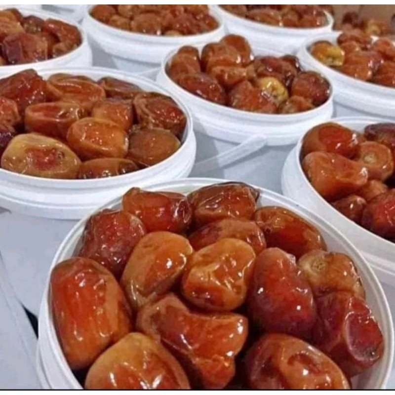 

Kurma Sukari Ember 750 Gr Premium ALKARRAMAH | Kurma Raja | Kurma Sukari AlQasim | Kurma Sukari AlQosim Original Produk ALKARRAMAH