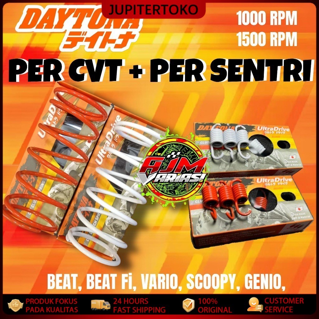 Per CVT Daytona 1000RPM 10% Beat - Scoopy FI ESP Genio Per CVT Original Daytona Racing Scoopy 2021
