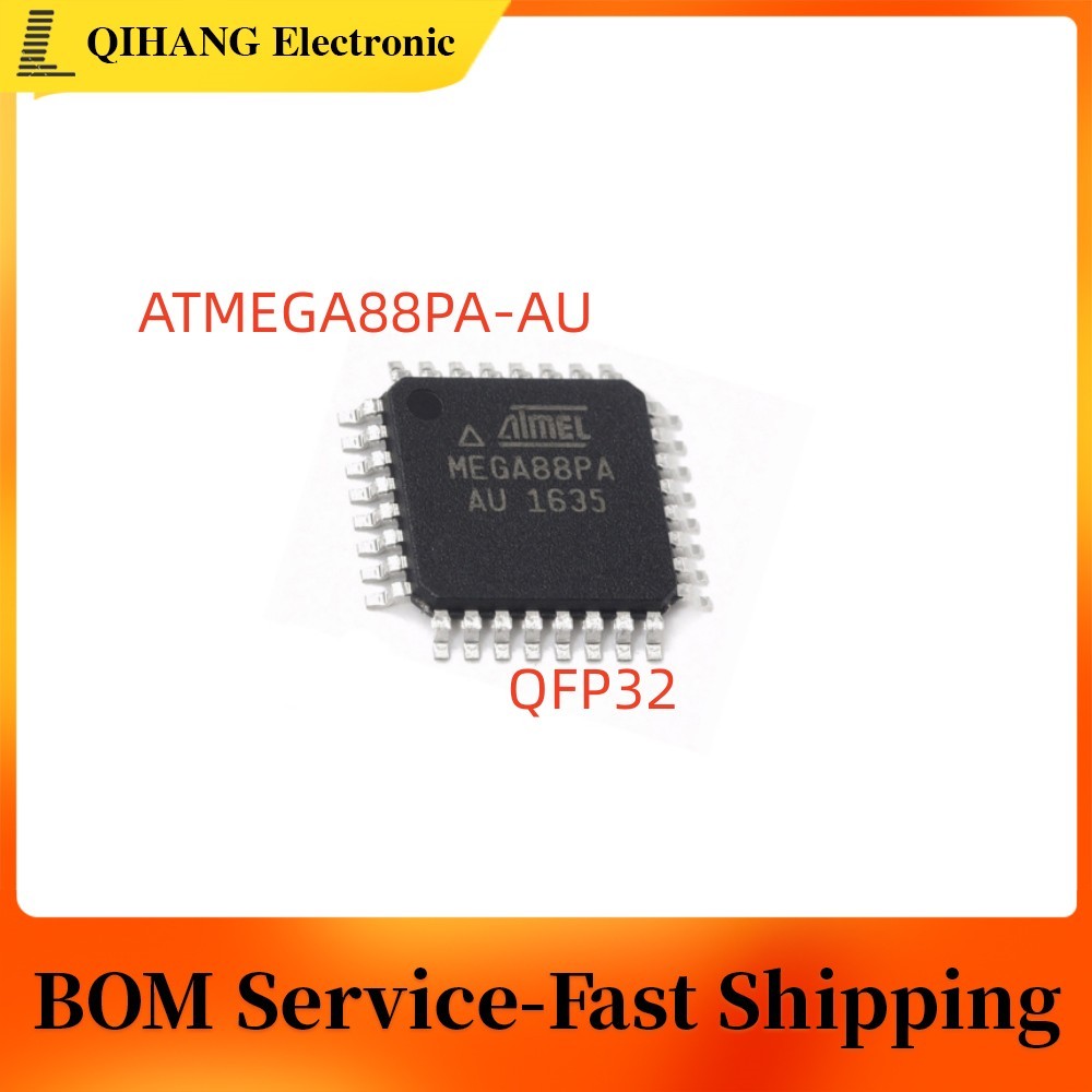 2-10PCS ATMEGA88PA-AU ATMEGA88PA ATMEGA88 TQFP32 Chipset