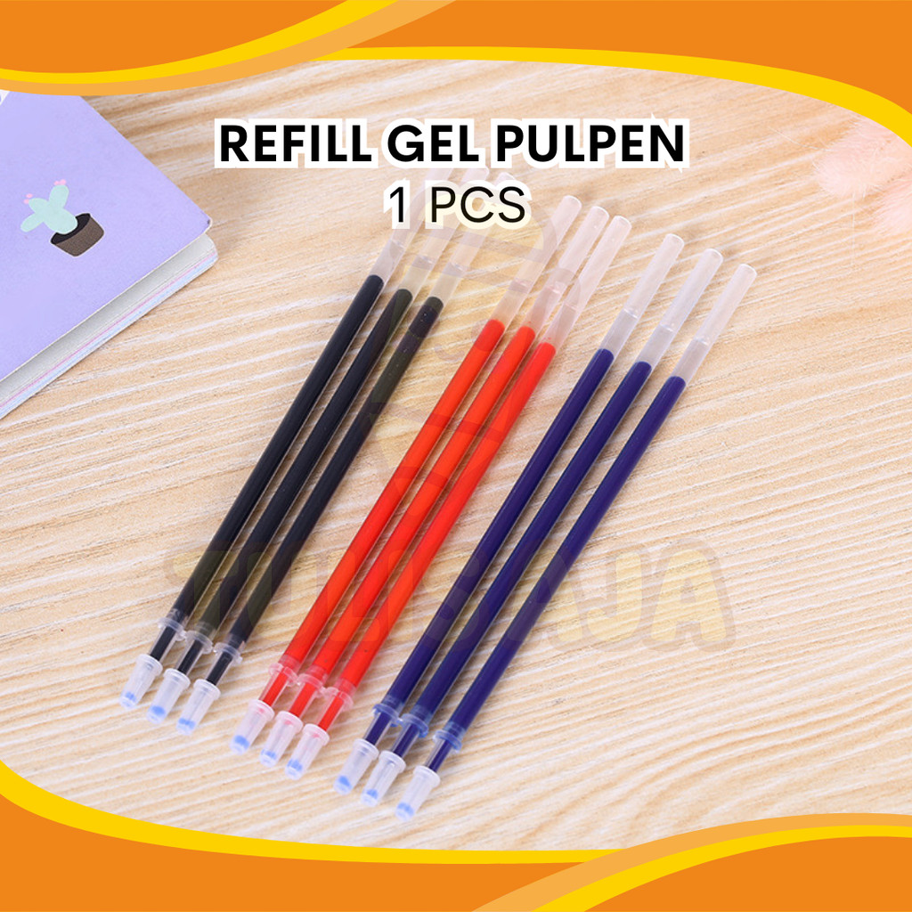 

REFILL GEL SATUAN 0.5MM 3 WARNA TINTA BISA PILIH PER PCS