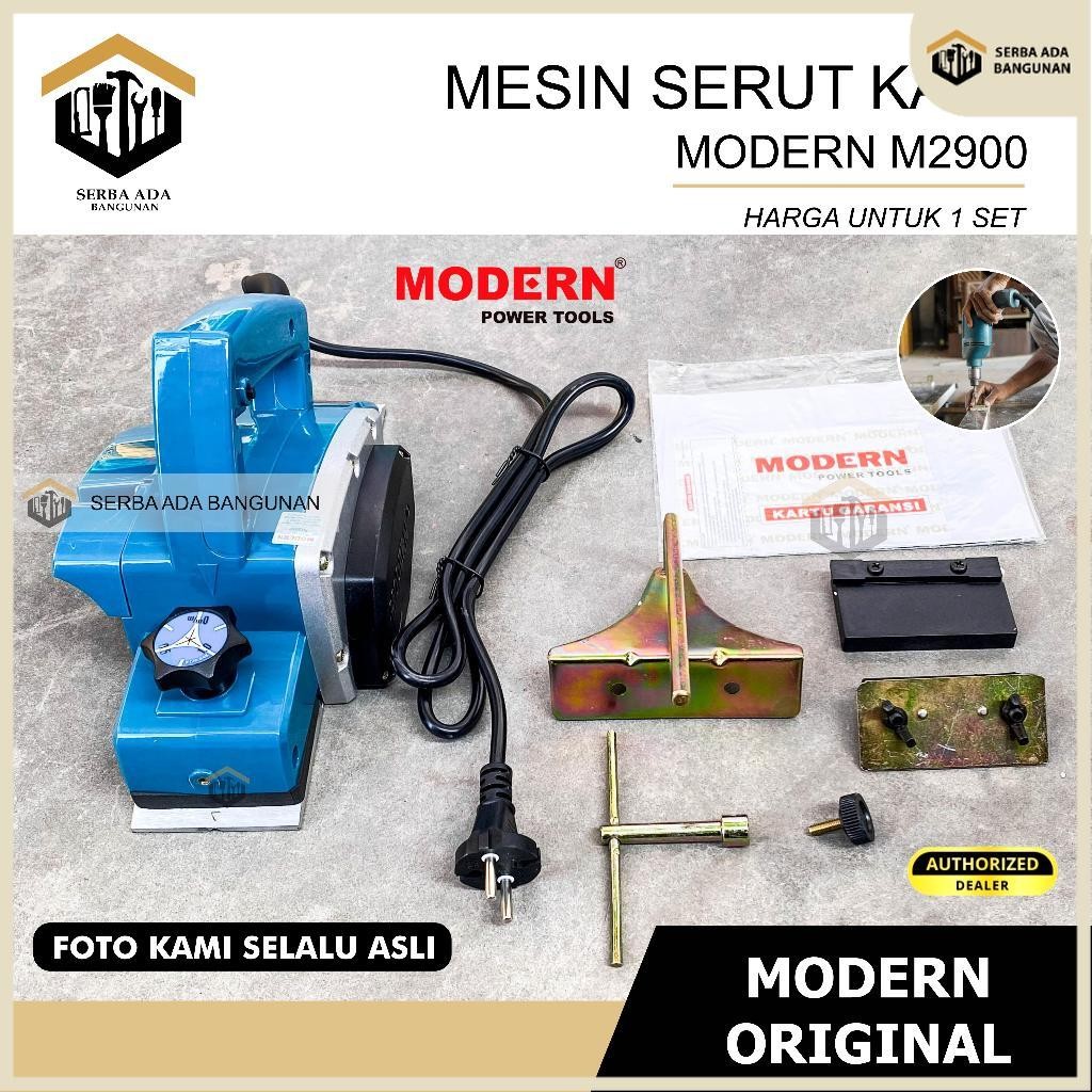 SAB Mesin Sugu MODERN M2900 Planer Serut Kayu Ketam Pasah / M2900 mesin serut kayu listrik modern me