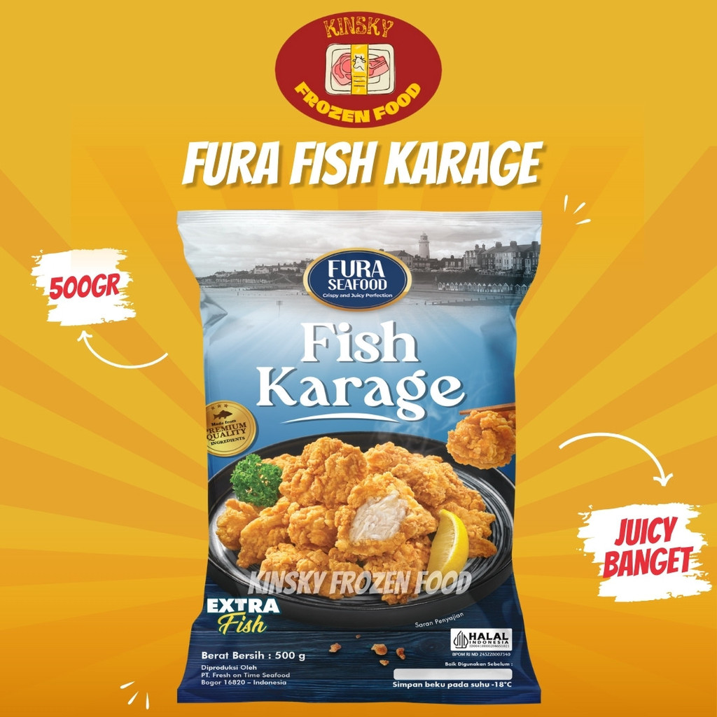 

FURA SEAFOOD FISH KARAGE 500GR