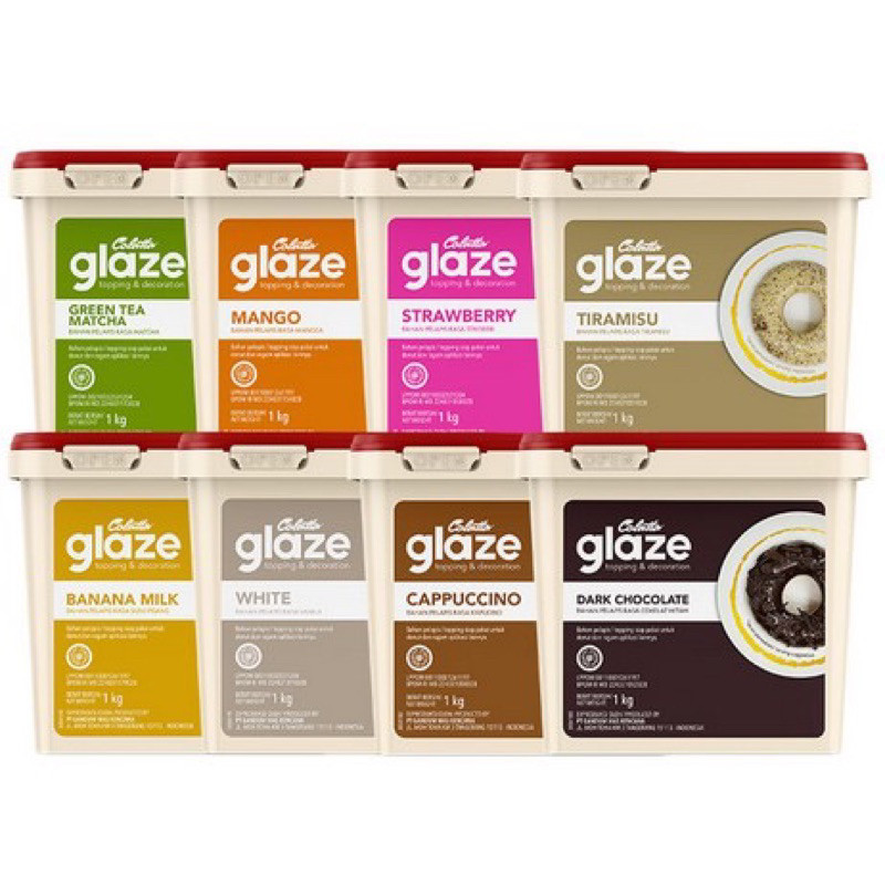 

COLATTA GLAZE DONAT 1 KG ANEKA RASA