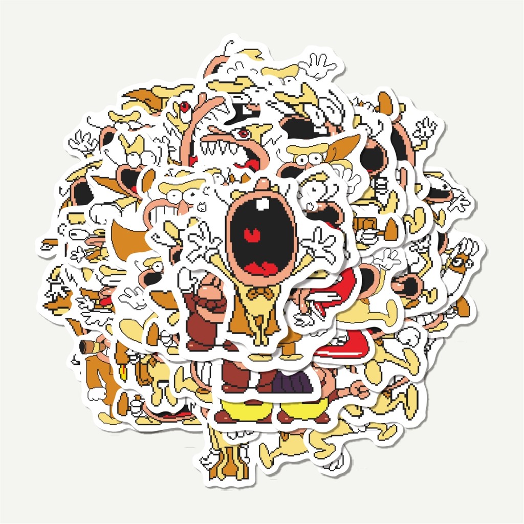 

Sticker Pack Stiker Pizza Tower V11 | Sticker TUMBLR | Stiker LAPTOP KOPER HELM