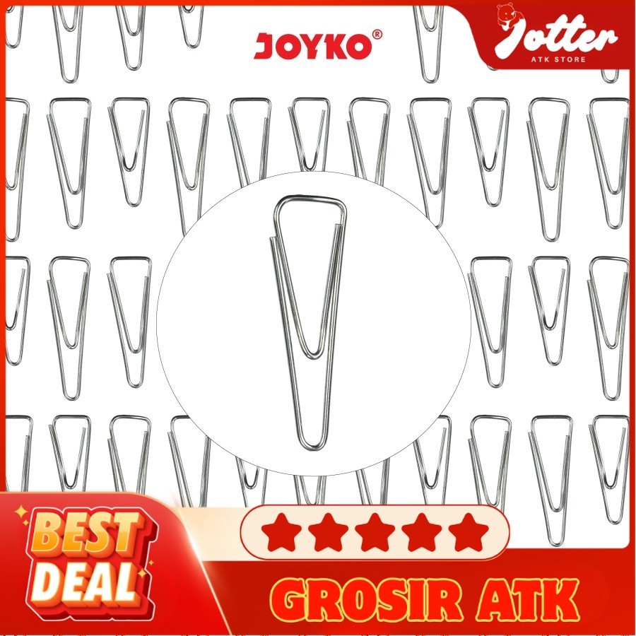 

CLIP JOYKO TRIGONAL NO. 1(@10/C@5000) | Jotter Grosir ATK
