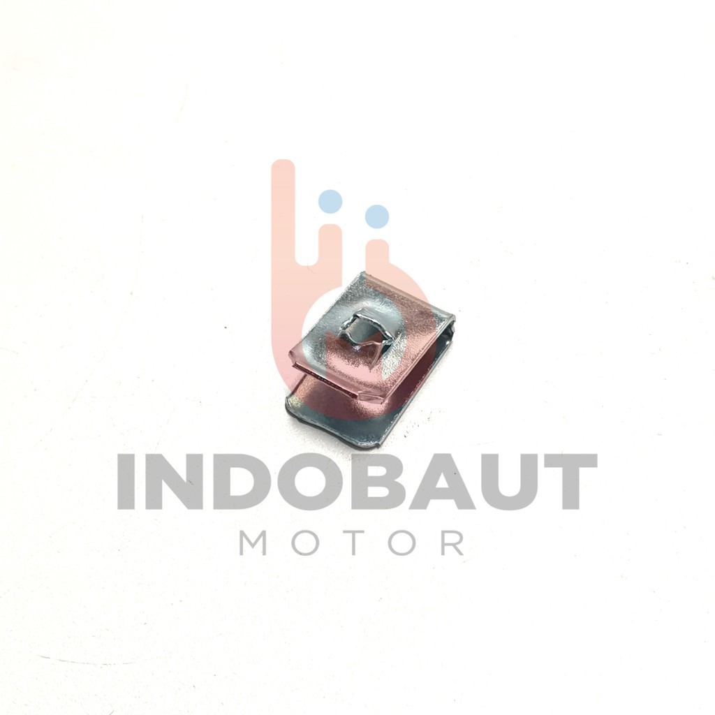 Klip Honda Vario Beat Matic M4 4mm Drat Kasar Body Batok Putih