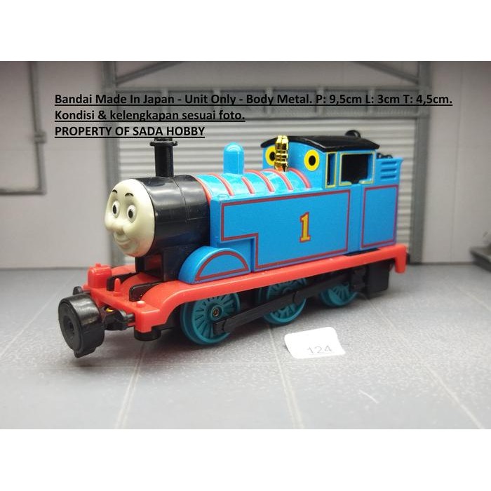 AD99 Miniatur Kereta Thomas & Friends Engine Collection Series Thomas Bandai Japan Unit Only