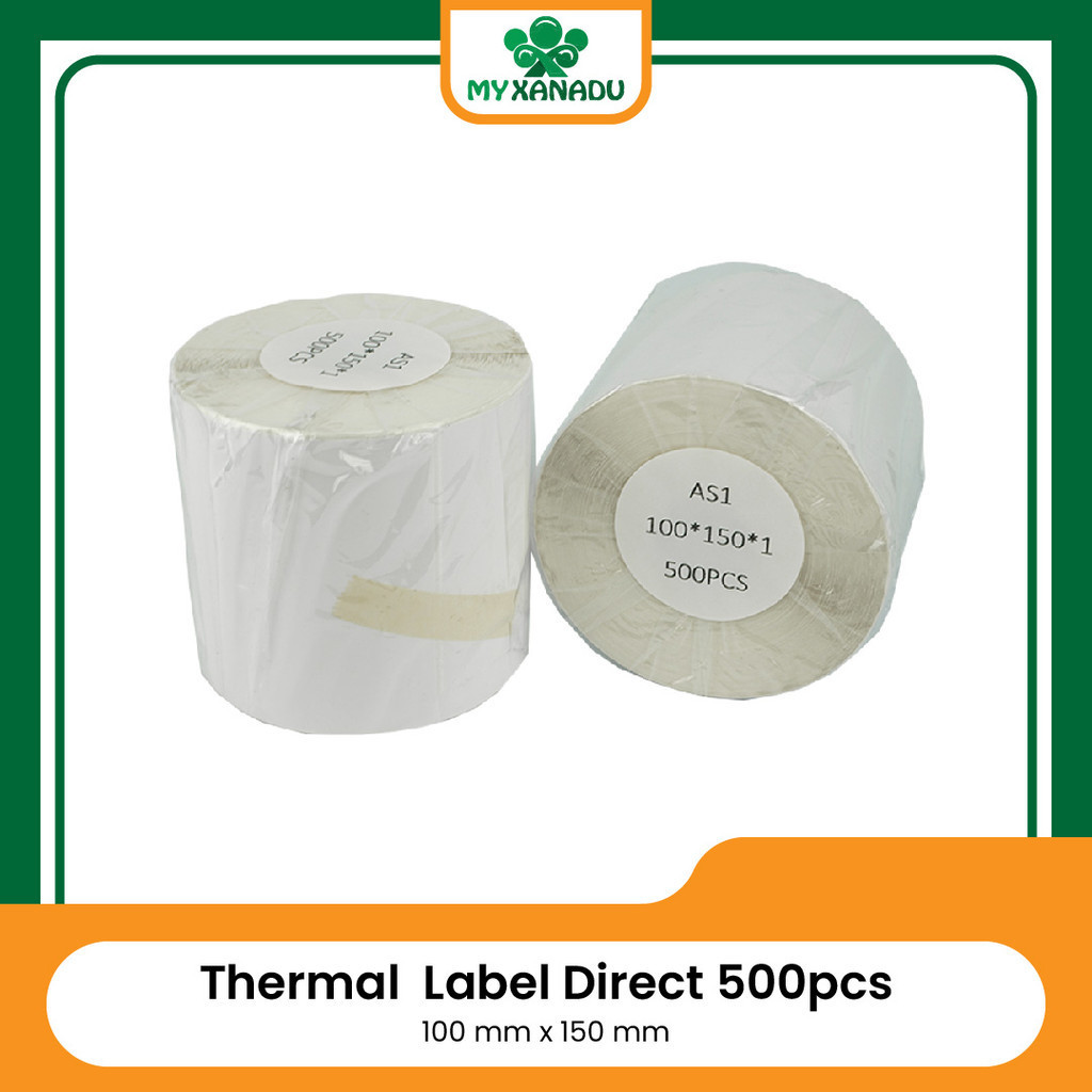 

Thermal Label Direct 100x150 isi 500
