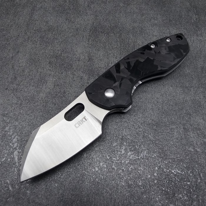 CRKT 5311 PILAR FORGED CARBON Handle Mini Folding Knife