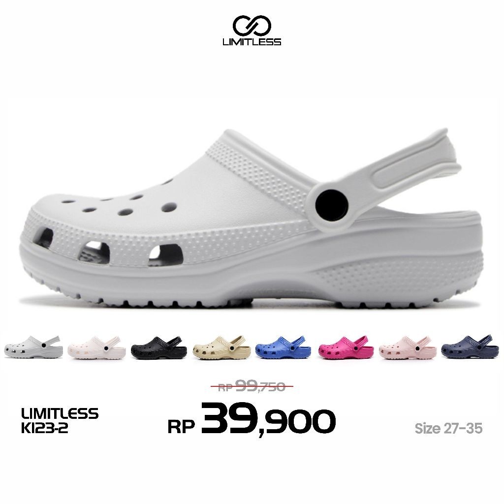 Sandal Slop Anak Laki Laki Terbaru 2024 Sendal Selop Anak Cowok Unisex Eva Kekinian – Size 27 – 36