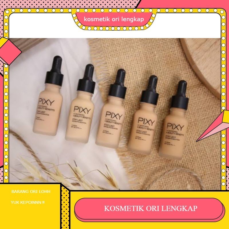 pixy serum foundation | FOUNDATION PIXY \\