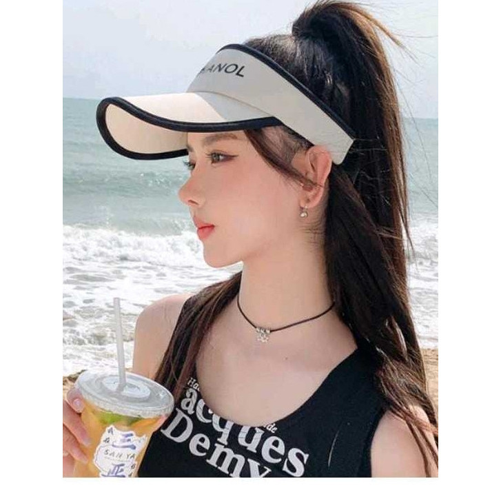 TOPI WANITA VISOR HAT TOPI WANITA PANTAI TOPI WANITA SPORT GOLF TENNIS JOGGING SENAM