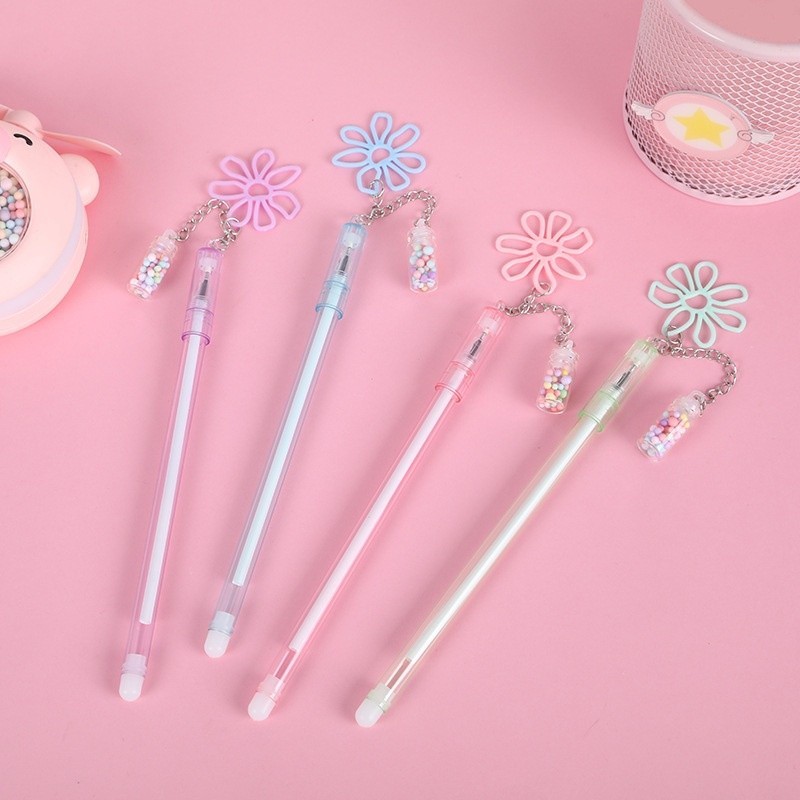 

COD Pulpen Lucu Aesthetic Pena Gantungan Botol Bunga Fancy Pen Pena Gel Bolpen Unik warna pastel cute Bola Salju Warna Warni Alat Tulis Kantor