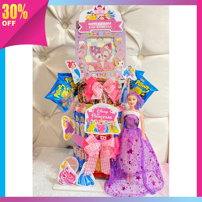 Kado Unik Wisuda Hampers Lebaran Ulang tahun / SNACK TOWER MAINAN ANAK Hampers kado ulang tahun unik