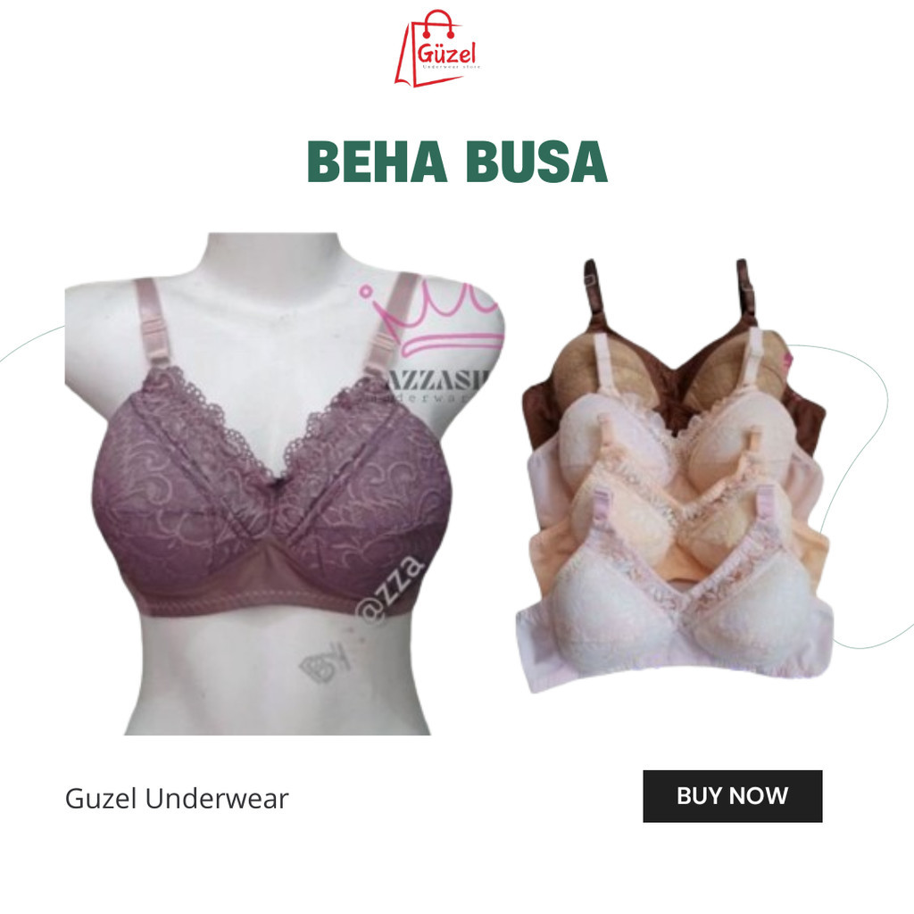 COD/Bh Busa tipis tanpa kawat/bh busa