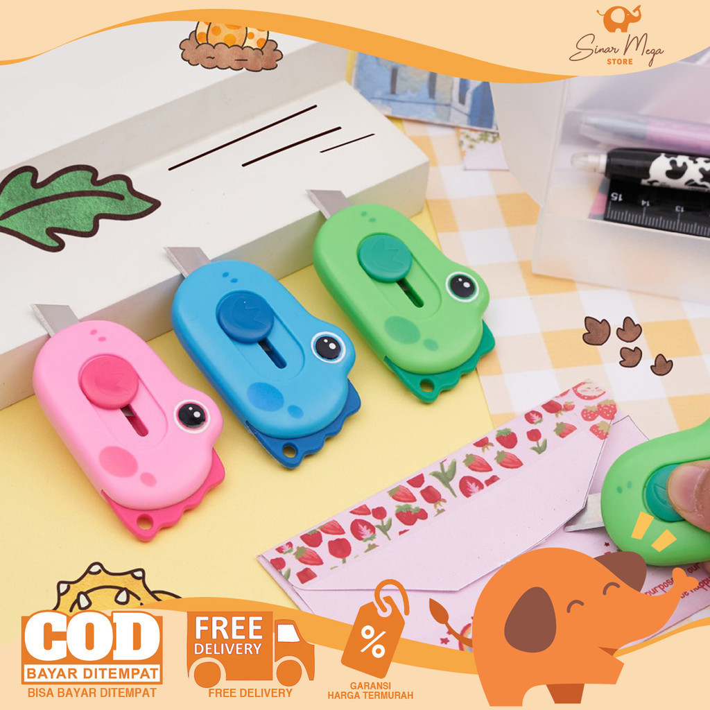 

Joyko Mini Cutter Dino CU-0520 Kater Kecil Tea-Rex Lucu