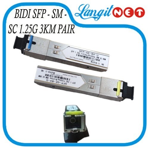 BIDI SFP - SM - SC 1.25G 3KM