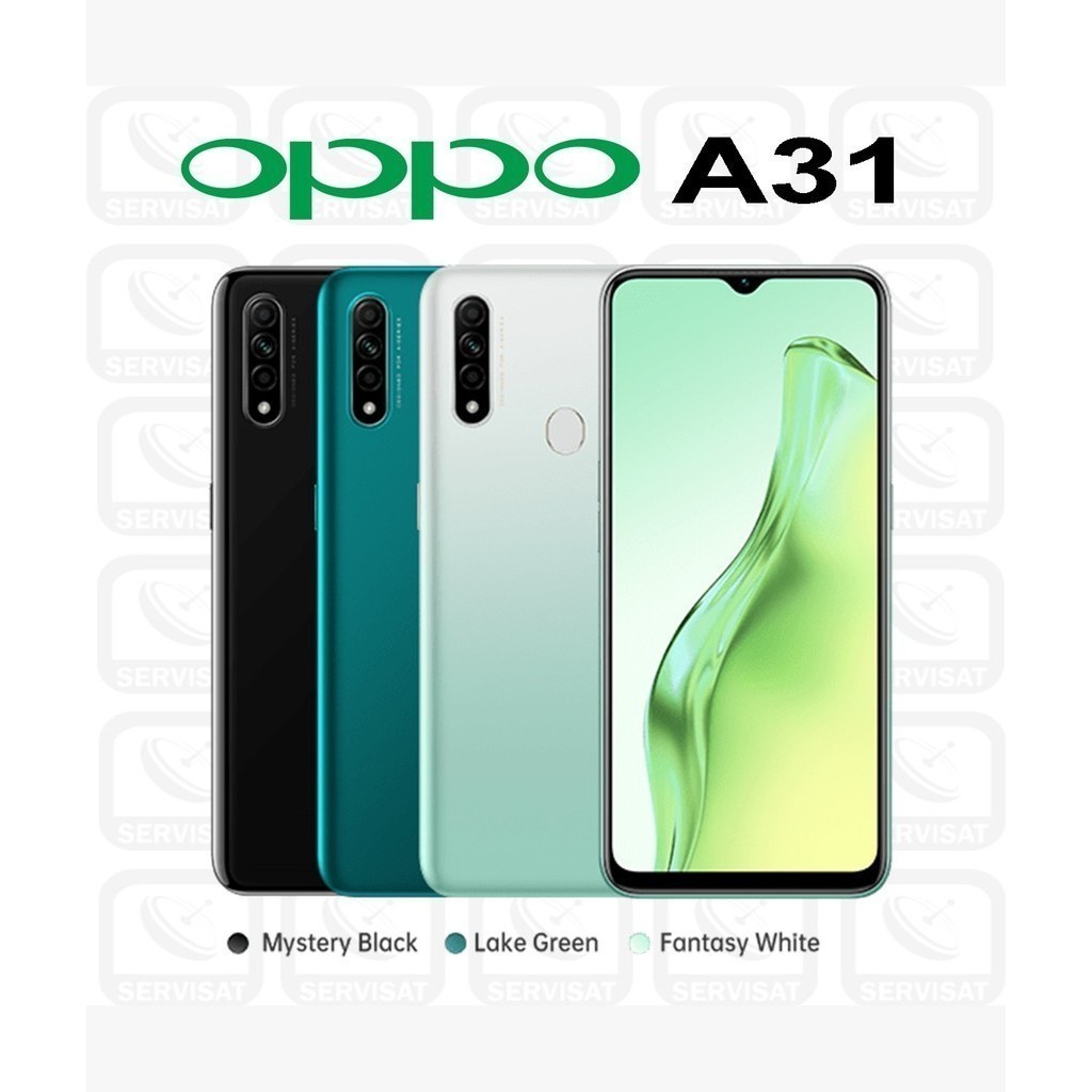 handphone second oppo a31 ram 8/256gb mulus all operator jaringan permanent hp murah bergaransi