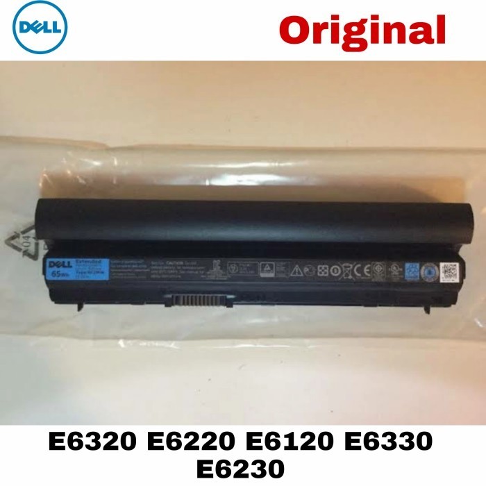 Baterai Batre Original DELL Latitude E6120 E6220 E6230 E6320 E6330