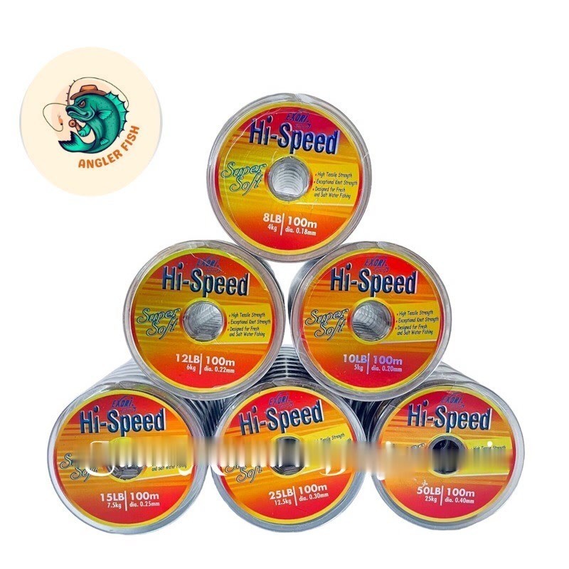 senar / nylon exori hi-speed 100meter