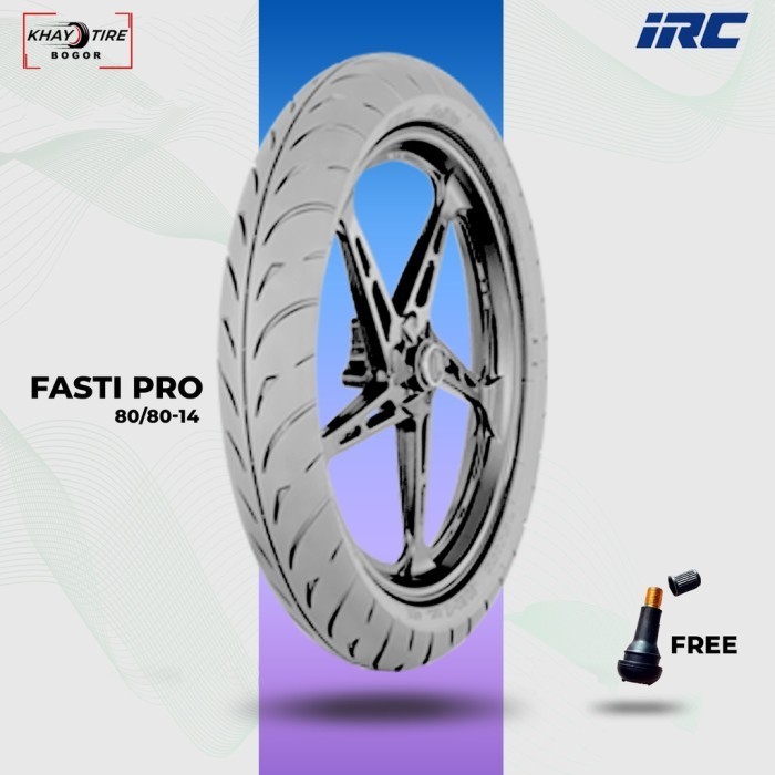 Ban Tubles Motor Matic IRC FASTI PRO 80/80-14