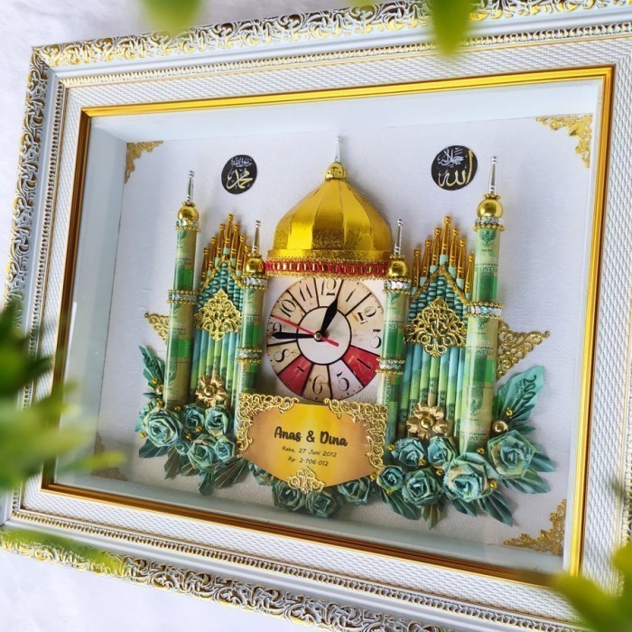 MAHAR PERNIKAHAN  MASJID TERBANG HIJAU Islamic - mahar seserahan murah