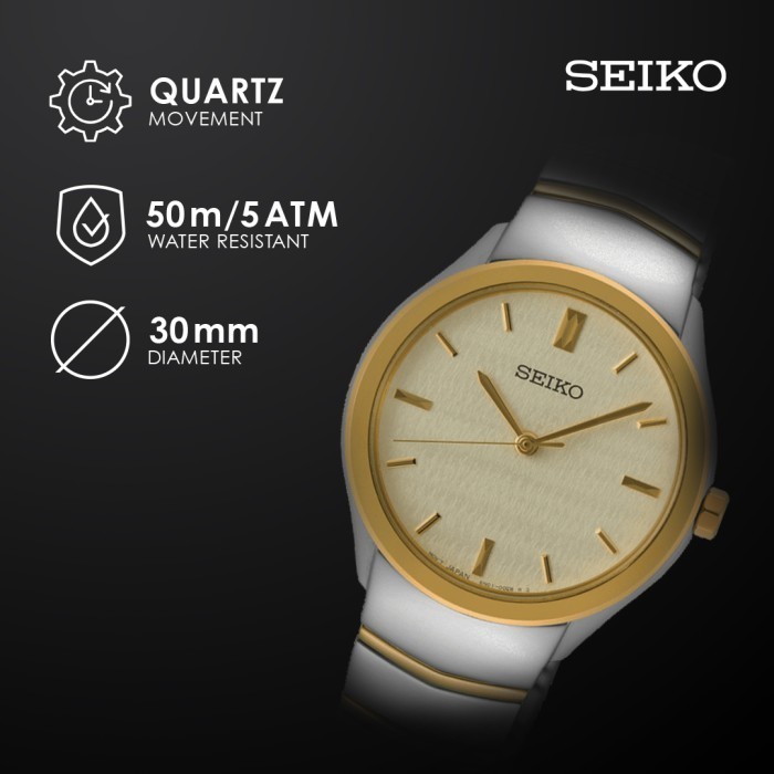 Jam Tangan Wanita SUR550P1 SUR550 Quartz Stainless Original Jam tangan Cantik