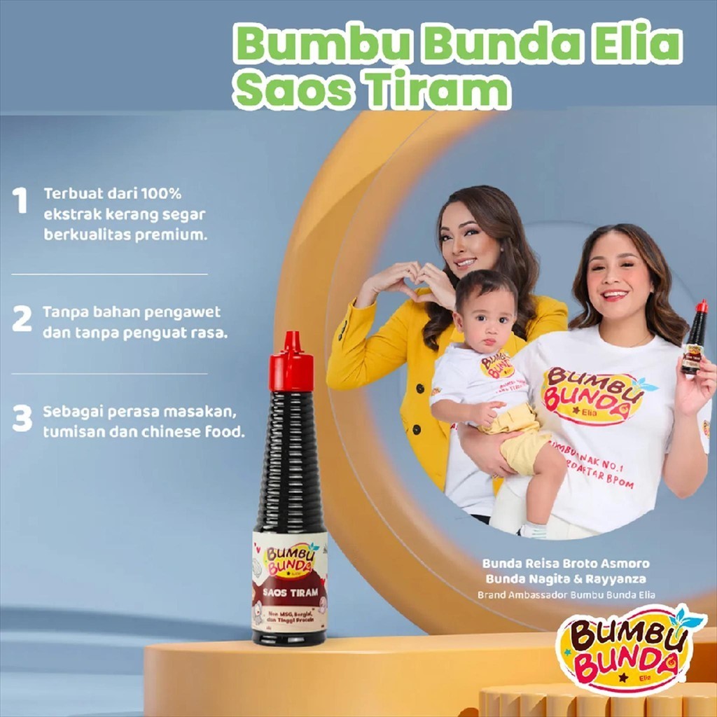 

RB Bumbu Bunda Elia Saos dan Minyak Penyedap Rasa