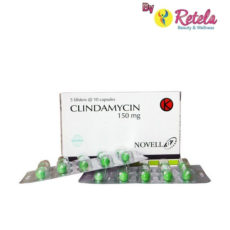 CLINDAMYCIN 150MG 1 STRIP 10 CAPSUL