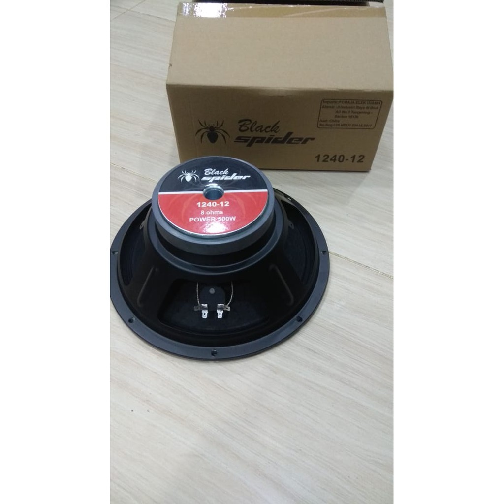 SMART SPEAKER BLACK SPIDER 1240-12 speker black spider 1240 - 12