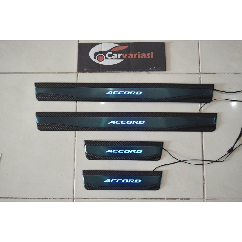 Sillplate Accord 2019 Led Model Carbon