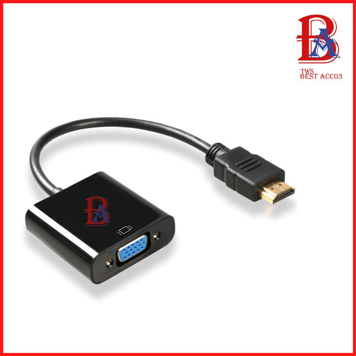 Converter HDMI To VGA / KONEKTOR HDMI TO VGA / KABEL HDMI TO VGA