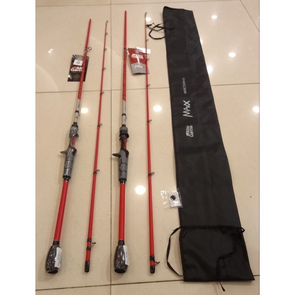 Joran BC Abu Garcia MAX X 662MH & 702MH, Baitcasting Rod | ALAT PANCING | PERLENGKAPAN PANCING | Jor