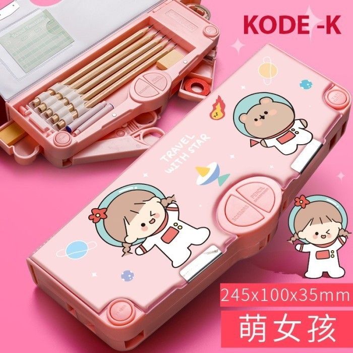 

NEW! BEST SELLER TEMPAT PENSIL AESTHETIC IMPORT - Kode -K