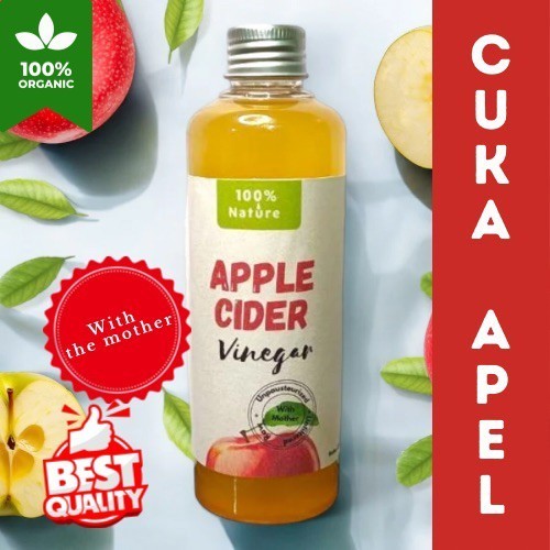 

Cuka apel apple cider vinegar organic 250 ml