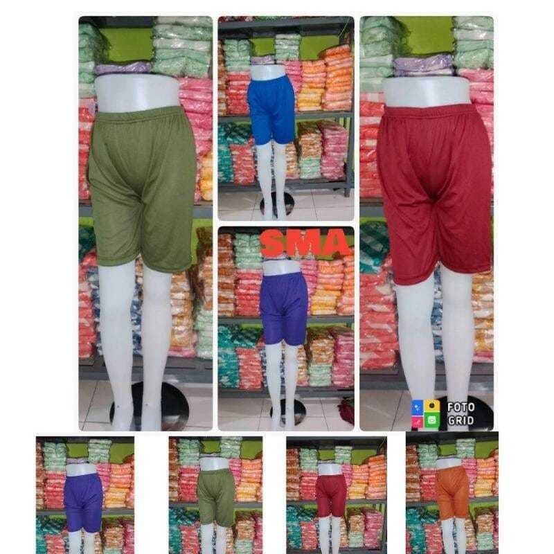 RB Paket 6 pcs celana short wanita anak dan dewasa termurah / sot pendek wanita / sot termurah