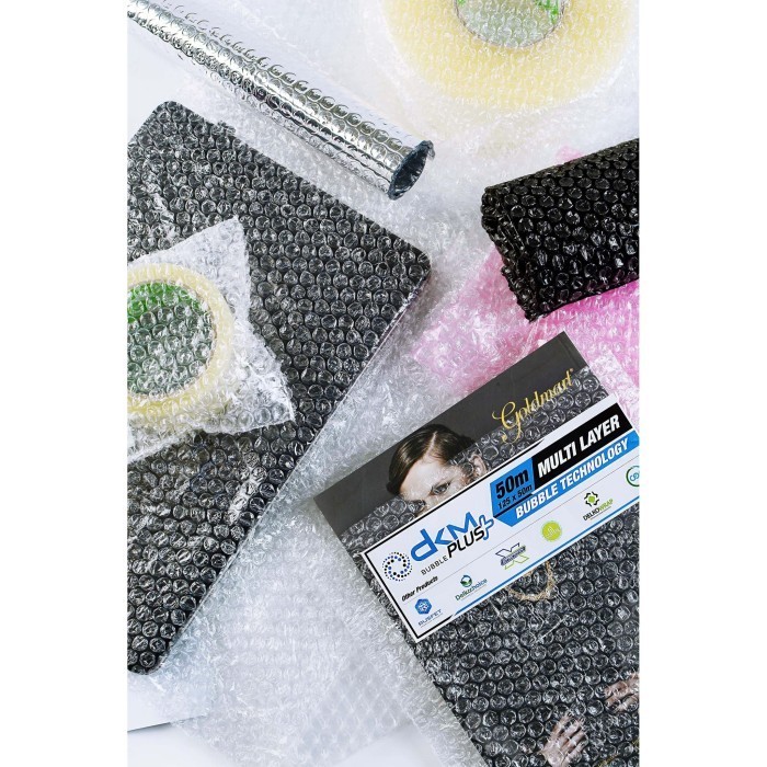 

Plastik Bubble Wrap ECERAN 125CM x JUMLAH METER DKM MURAH /METERAN - Bening