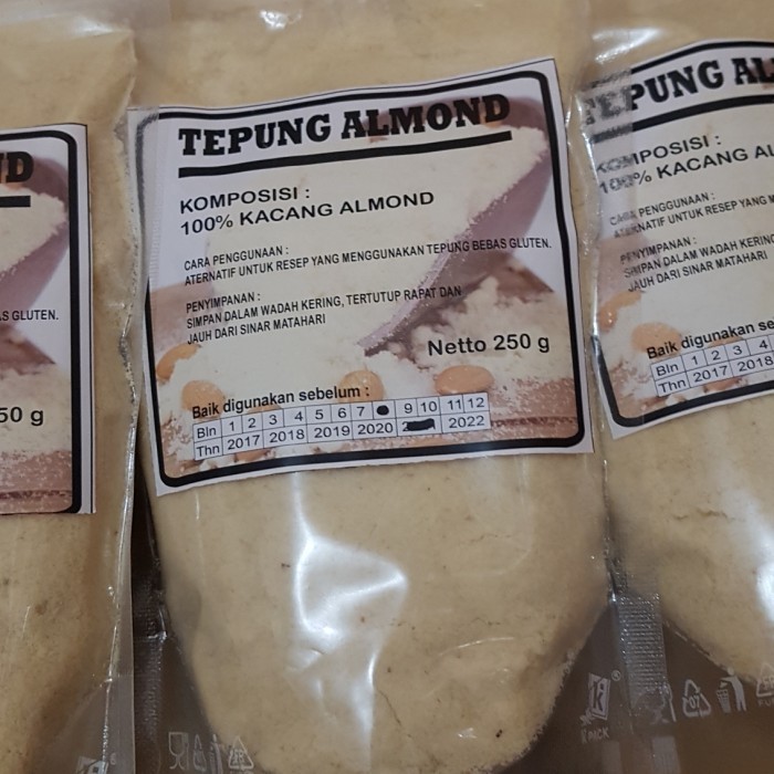 

TERJUAL Tepung almond curah murah berkualitas, almond flour