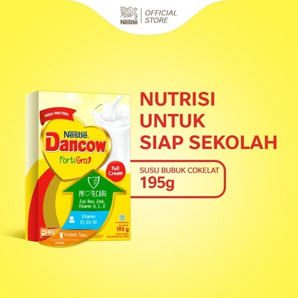 

TERJUAL Nestle DANCOW FortiGro Susu Bubuk Susu Anak Full Cream 195g