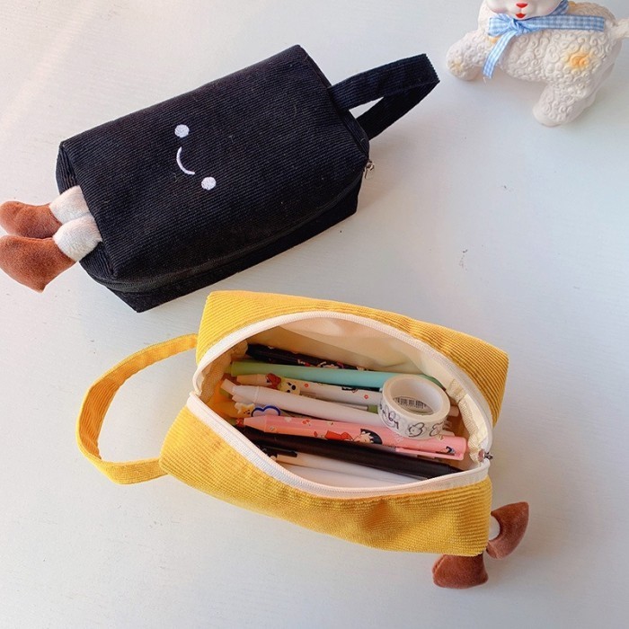 

[LOGU] Kotak pensil smile face, Tempat ATK Stationery pencil case lucu