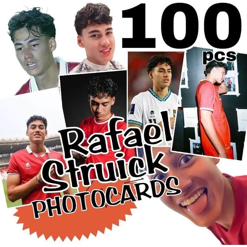 Photocard 100pcs Foto Timnas Indonesia