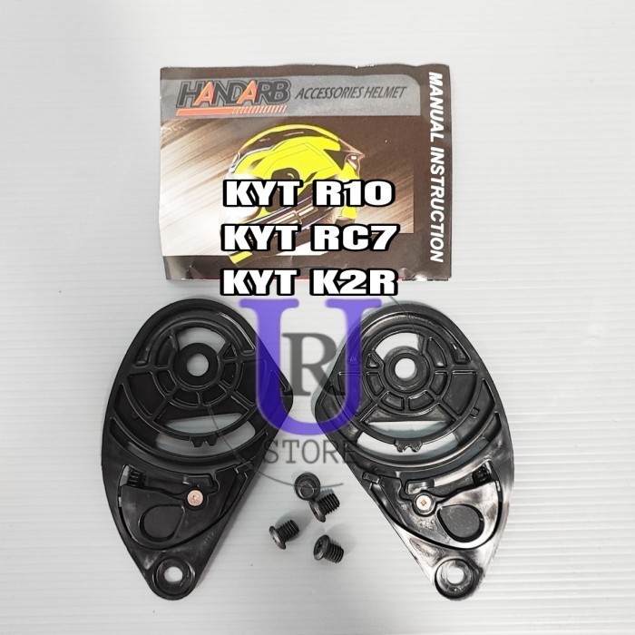 RATCHET HELM KYT RC7/ RACHET HELM KYT RC7 | DUDUKAN KACA HELM KYT RC 7 / DUDUKAN VISOR HELM KYT RC 7
