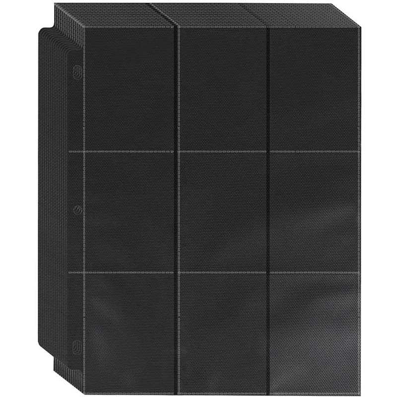 900 Pockets Trading Card Sleeves Binder Baseball Card Binder Sleeves Fit For 3 Ring Binder Card Hold