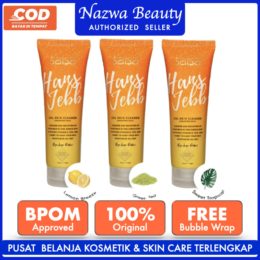 Nazwa Beauty SALSA Hans Jebb Peeling Gel - Perontok Daki dan Ketiak Hitam